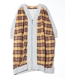 sandy | sandy/裏毛ｘネルチェックZIPC/D(パーカー)