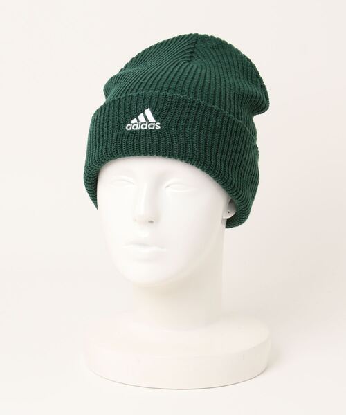 adidas(アディダス)の「【ADIDAS/アディダス】 ワンポイントニットワッチ(ニットキャップ/ビーニー・メンズ・ホワイト/ブラック/グレー/ピンク/グリーン/ベージュ・FREE)」の5枚目の写真