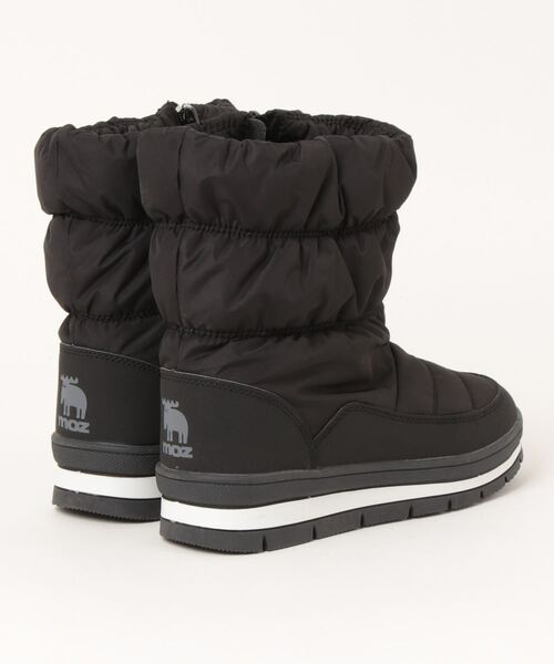 moz（モズ）の「moz(モズ)防水 裏ボア サイドジップダウンブーツ（ブーツ・レディース・ホワイト/ベージュ/ブラック・24.0cm/22.5cm/24.5cm/23.5cm/23.0cm/25.0cm）」の5枚目の写真