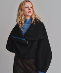 led.tokyo | 【led.tokyo】HIGH NECK WOOL SHORT COAT(その他アウター)