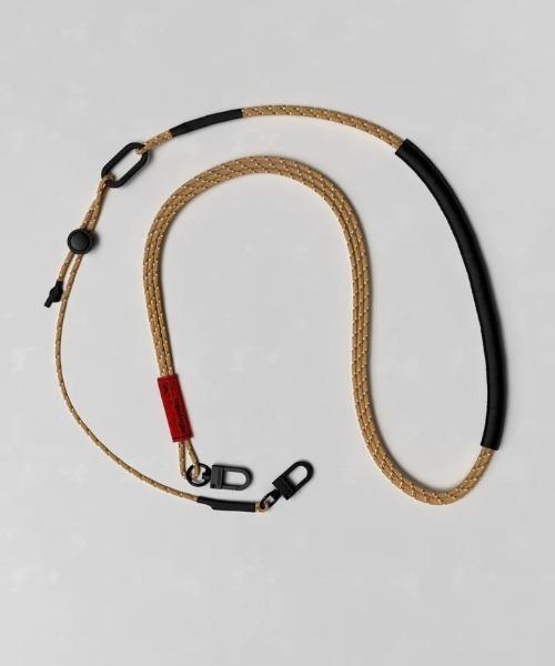Topologie(トポロジー)の「Topologie/トポロジー/3.0mm Tricord 【ストラップ単体】(スマホグッズ・レディース・ブラック/ホワイト系2/アーミー/カーキ/パープル・F)」の3枚目の写真