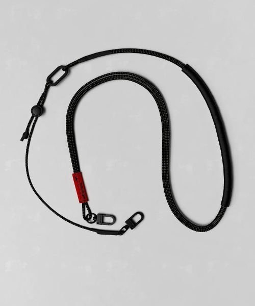 Topologie(トポロジー)の「Topologie/トポロジー/3.0mm Tricord 【ストラップ単体】(スマホグッズ・レディース・ブラック/ホワイト系2/アーミー/カーキ/パープル・F)」の1枚目の写真