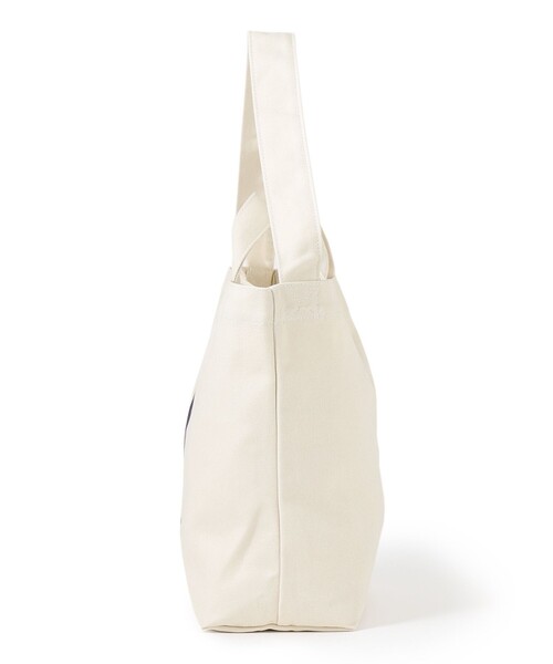 MACKINTOSH PHILOSOPHY(マッキントッシュ フィロソフィー)の「バッキンガムベア ハウスチェック柄トートバッグ(トートバッグ・メンズ・ホワイト/ネイビー・FREE)」の3枚目の写真