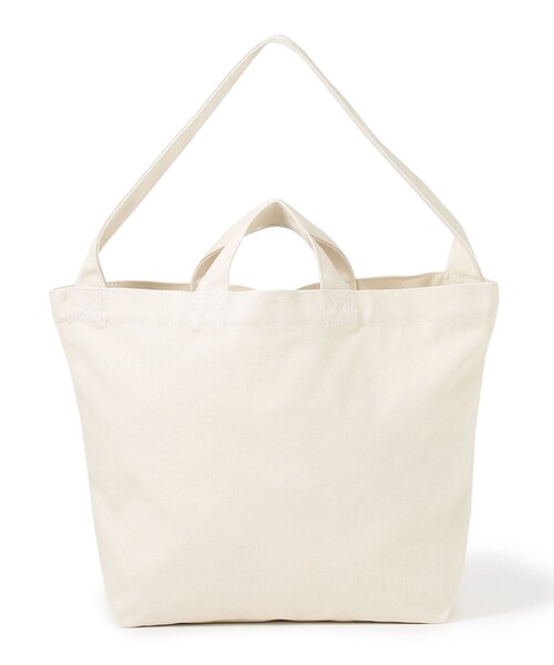 MACKINTOSH PHILOSOPHY(マッキントッシュ フィロソフィー)の「バッキンガムベア ハウスチェック柄トートバッグ(トートバッグ・メンズ・ホワイト/ネイビー・FREE)」の4枚目の写真