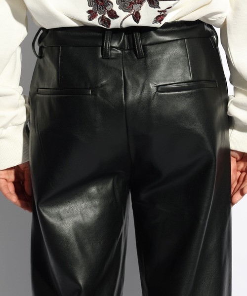 HARE（ハレ）の「スソピアストラウザー(HARE)（スラックス・メンズ・ブラック/ブラック系その他・SMALL/MEDIUM）」の11枚目の写真