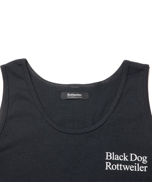 ROTTWEILER（ロットワイラー）の「2 LINE TANK TOP（Tシャツ/カットソー・メンズ・ホワイト/ブラック・XL/M/L/S）」の11枚目の写真