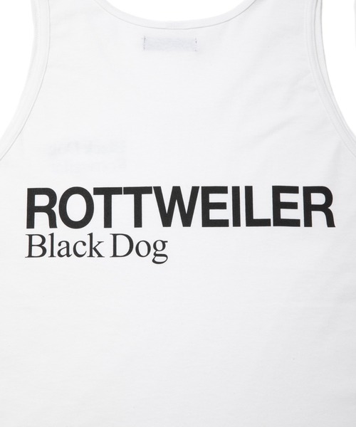 ROTTWEILER（ロットワイラー）の「2 LINE TANK TOP（Tシャツ/カットソー・メンズ・ホワイト/ブラック・XL/M/L/S）」の9枚目の写真