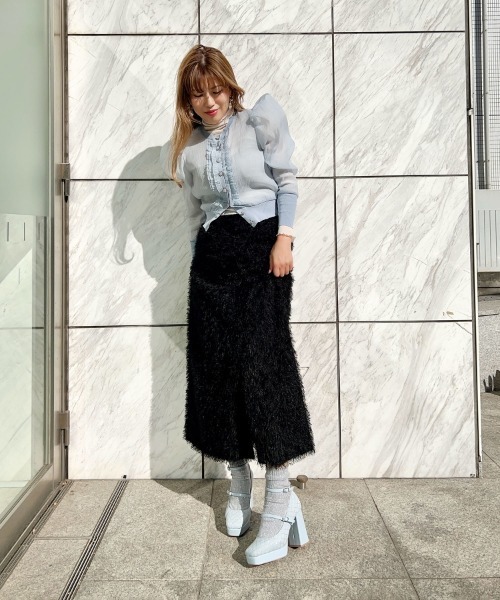 ESPERANZA(エスペランサ)の「スクエアトゥダブルストラップ厚底パンプス 結婚式二次会 パーティー 24SS(パンプス・レディース・ピンク系7/ブラック系2/ブルー系2・23.5cm/24.0cm/24.5cm/22.0cm/22.5cm/23.0cm)」の7枚目の写真