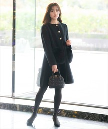 WILLSELECTION（ウィルセレクション）｜レディースのノーカラーコート  