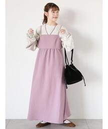 ehka sopo | サイドカットアウトキャミワンピース(ワンピース)