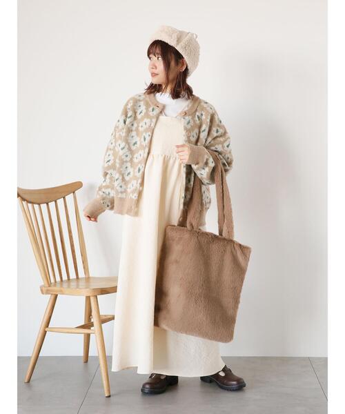 ehka sopo（エヘカソポ）の「サイドカットアウトキャミワンピース（ワンピース・レディース・ラベンダー/ブラック/キナリ・F）」の21枚目の写真