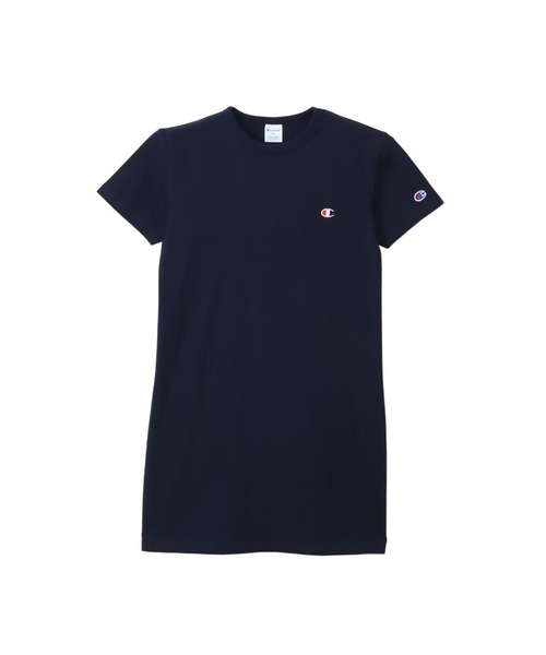 Champion（チャンピオン）の「【Champion/チャンピオン】キッズ ベーシック ショートスリーブワンピースドレス（ワンピース・キッズ・ネイビー/グリーン系その他/ゴールド/アクア/ブラック/オートミール・100/110/120/130/140/150/160）」の22枚目の写真