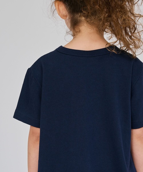 Champion（チャンピオン）の「【Champion/チャンピオン】キッズ ベーシック ショートスリーブワンピースドレス（ワンピース・キッズ・ネイビー/グリーン系その他/ゴールド/アクア/ブラック/オートミール・100/110/120/130/140/150/160）」の18枚目の写真