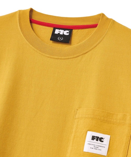 FTC（エフティーシー）の「POCKET TEE（Tシャツ/カットソー・メンズ・ネイビー/マスタード/ホワイト/アッシュグレー/ブラック/オリーブ・MEDIUM/LARGE/X-LARGE/SMALL）」の8枚目の写真