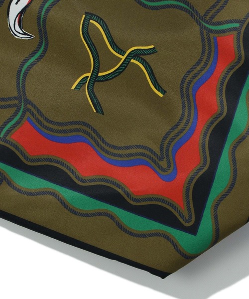 TOGA（トーガ）の「TOGA Print tote bag トーガ プリント トートバック（トートバッグ・メンズ・カーキ/ライトブルー・FREE）」の5枚目の写真