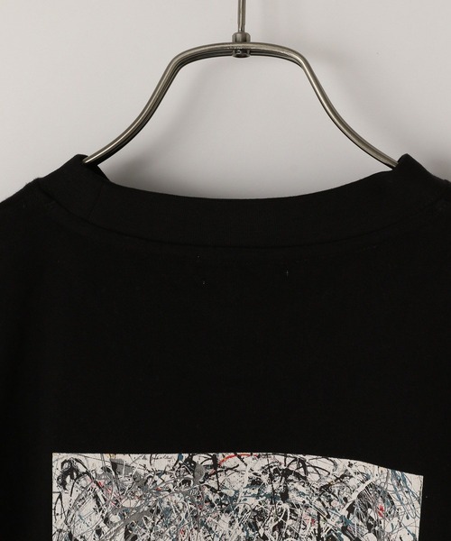 LOWRYS FARM(ローリーズファーム)の「ジャクソンポロックロンT 102612(Tシャツ/カットソー・メンズ・ホワイト/ブラック/ブルー・MEDIUM/LARGE)」の13枚目の写真
