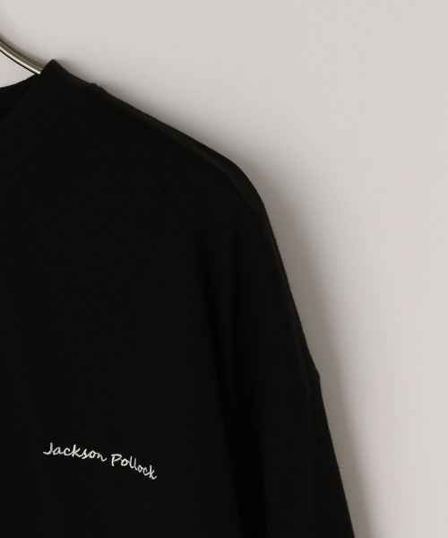 LOWRYS FARM(ローリーズファーム)の「ジャクソンポロックロンT 102612(Tシャツ/カットソー・メンズ・ホワイト/ブラック/ブルー・MEDIUM/LARGE)」の15枚目の写真