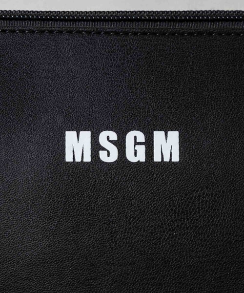 MSGM(エムエスジーエム)の「MSGM(エムエスジーエム)Kids & Junior ブランドロゴショルダーバッグ(ショルダーバッグ・キッズ・オフホワイト/ブラック・ONE SIZE)」の11枚目の写真