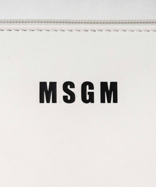 MSGM(エムエスジーエム)の「MSGM(エムエスジーエム)Kids & Junior ブランドロゴショルダーバッグ(ショルダーバッグ・キッズ・オフホワイト/ブラック・ONE SIZE)」の14枚目の写真