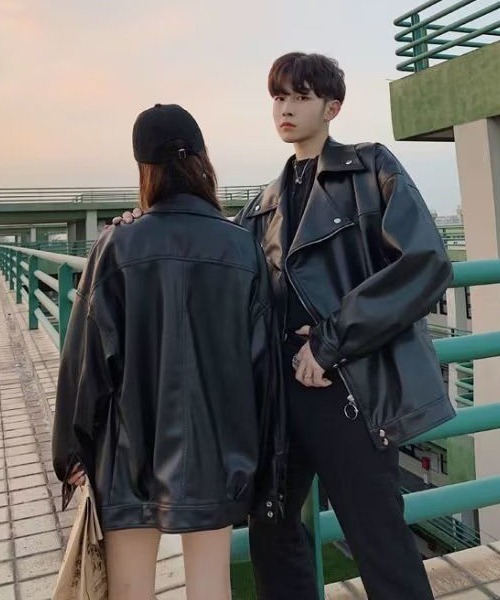 almo（アルモ）の「合成皮革ダブルライダースジャケット(NEZ)（ライダースジャケット・レディース・ブラック・FREE）」の4枚目の写真