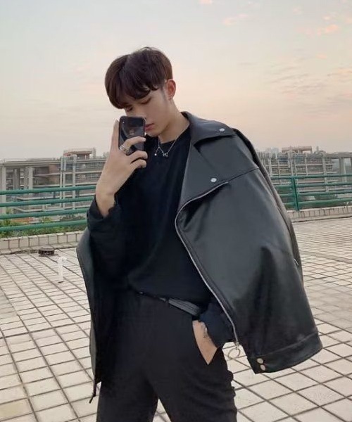 almo（アルモ）の「合成皮革ダブルライダースジャケット(NEZ)（ライダースジャケット・レディース・ブラック・FREE）」の15枚目の写真