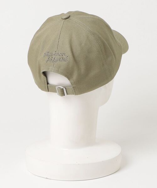 帽子 Bold Fox Head 6p Cap Cotton BOLD FOX HEAD LEATHER PATCH 6P CAP | Maison Kitsuné