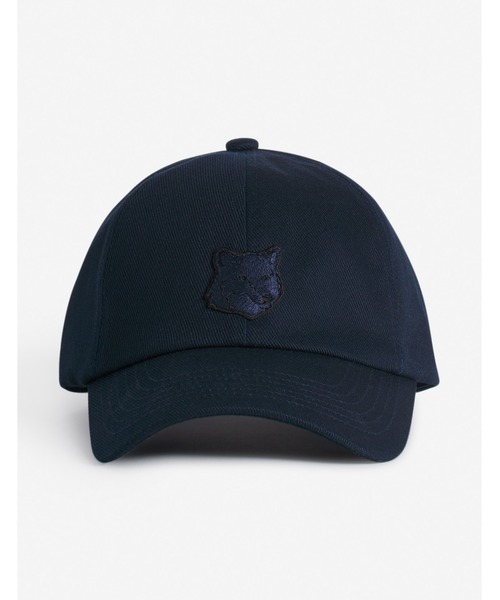 【美品】MAISON KITSUNE キャップ ネイビー 美品】MAISON KITSUNE メゾンキツネ キャップ ネイビー - メルカリ
