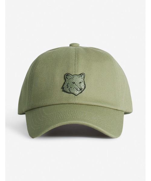 帽子 Bold Fox Head 6p Cap Cotton Maison Kitsuné Beige Bold Fox Head 6P Cap Maison Kitsune