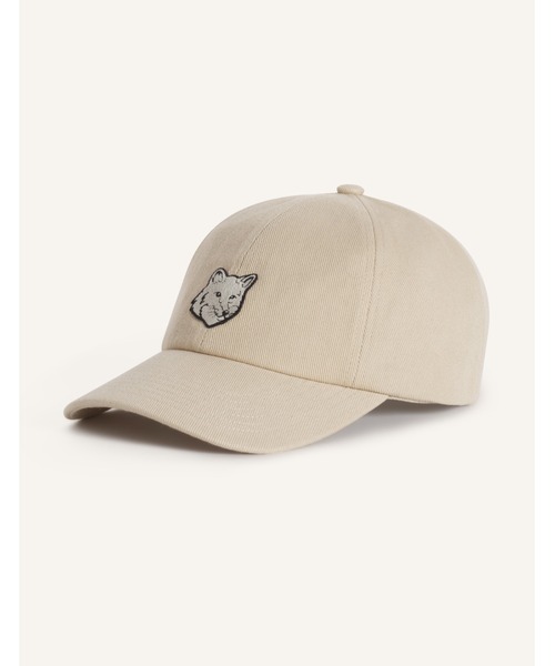 Maison Kitsune(メゾンキツネ)の「BOLD FOX HEAD 6P CAP(キャップ・メンズ・ブルー系その他/ローズ系/キナリ/ダークグリーン/ブラウン系その他/モスグリーン/ネイビー/ブラウン/ブルー/ライトオリーブ/ダークブラウン系・U)」の19枚目の写真