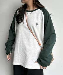 U.S. POLO ASSN. | 1ポイントミニ裏毛ラグランプルオーバー(Tシャツ/カットソー)