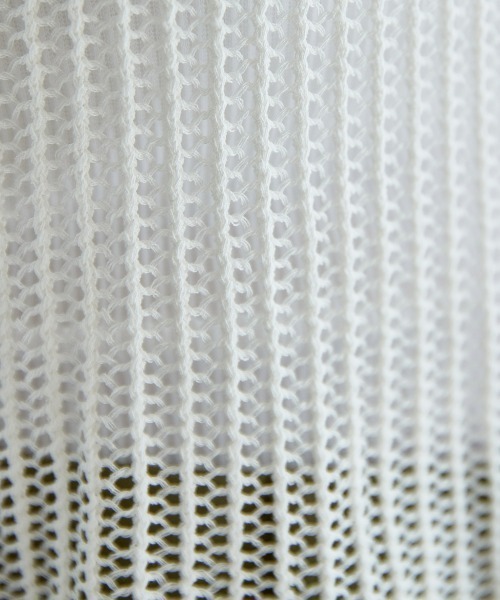 miclat（ミクラ）の「大きいサイズ　ノースリーブニットプルオーバー　miclat（ニット/セーター・レディース・ピンク/オフホワイト・L/LL/3L/4L/5L）」の16枚目の写真