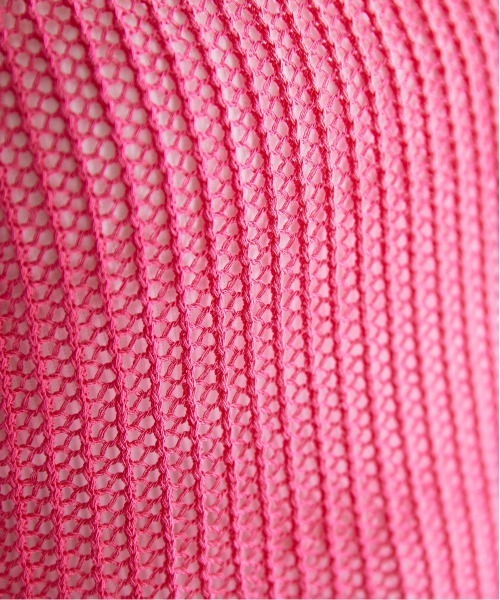 miclat（ミクラ）の「大きいサイズ　ノースリーブニットプルオーバー　miclat（ニット/セーター・レディース・ピンク/オフホワイト・L/LL/3L/4L/5L）」の15枚目の写真