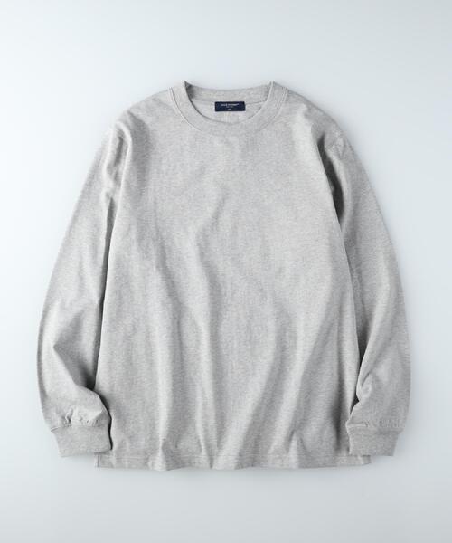 BACK NUMBER(バックナンバー)の「BACK NUMBER(バックナンバー)【S〜2XL展開】天竺クルー長袖Tシャツ(Tシャツ/カットソー・メンズ・ブラック/グレー/ホワイト・S/M/L/XL/XXL)」の19枚目の写真
