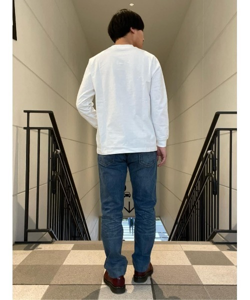 BACK NUMBER(バックナンバー)の「BACK NUMBER(バックナンバー)【S〜2XL展開】天竺クルー長袖Tシャツ(Tシャツ/カットソー・メンズ・ブラック/グレー/ホワイト・S/M/L/XL/XXL)」の17枚目の写真