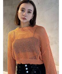 EMODA | グリッターローゲージニット(ニット/セーター)