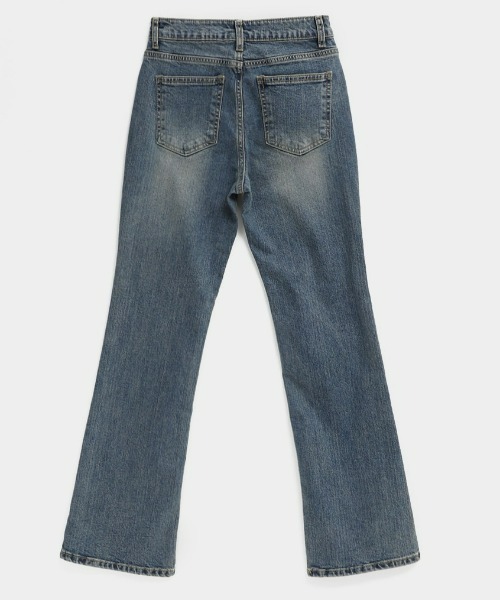 BLACKUP（ブラックアップ）の「[B-DENIM] VINTAGE SLIM BOOTS-CUT 020（デニムパンツ・レディース・ブルー・S-Short/S-Long/M-Short/M-Long/L-Short/L-Long）」の15枚目の写真