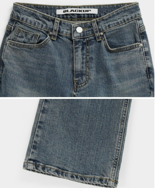 BLACKUP（ブラックアップ）の「[B-DENIM] VINTAGE SLIM BOOTS-CUT 020（デニムパンツ・レディース・ブルー・S-Short/S-Long/M-Short/M-Long/L-Short/L-Long）」の16枚目の写真