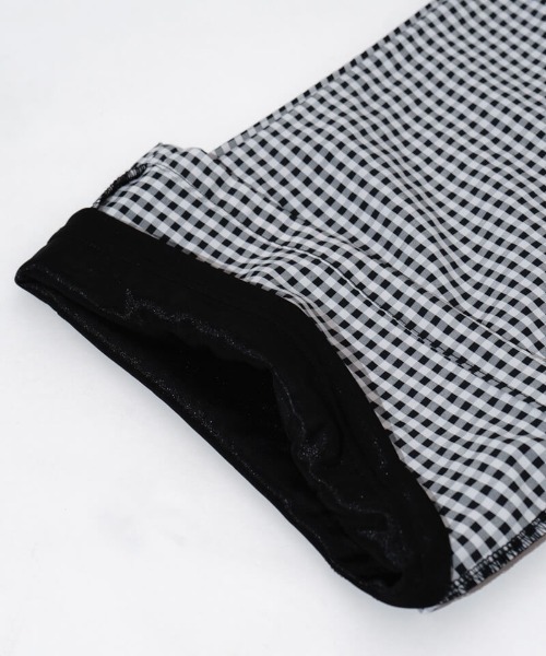 flower（フラワー）の「ギンガムフレアパンツ（その他パンツ・レディース・ブラック/ベージュ・FREE）」の15枚目の写真