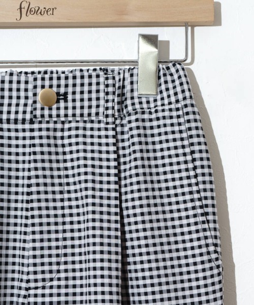 flower（フラワー）の「ギンガムフレアパンツ（その他パンツ・レディース・ブラック/ベージュ・FREE）」の18枚目の写真