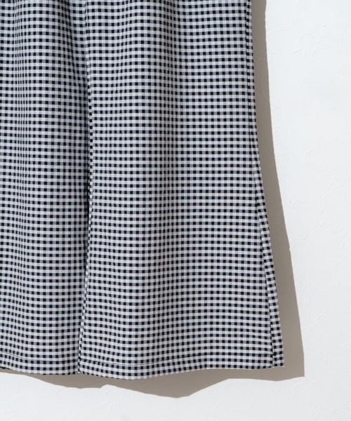 flower（フラワー）の「ギンガムフレアパンツ（その他パンツ・レディース・ブラック/ベージュ・FREE）」の19枚目の写真