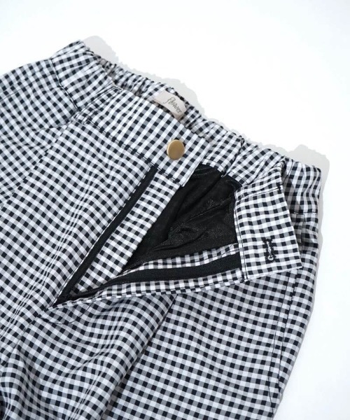 flower（フラワー）の「ギンガムフレアパンツ（その他パンツ・レディース・ブラック/ベージュ・FREE）」の21枚目の写真