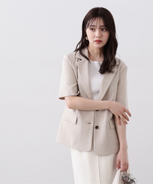 PROPORTION BODY DRESSING(プロポーションボディドレッシング)の「2WAYスクエアーリブニット / 1214170414(ニット/セーター・レディース・ホワイト/ブラック系その他/グレー・FREE)」の7枚目の写真