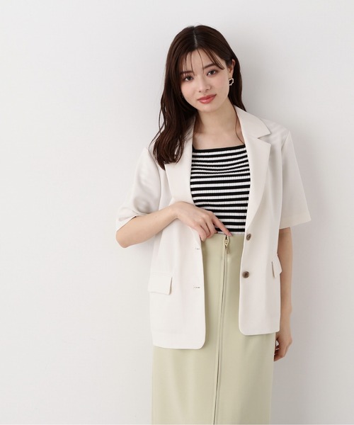 PROPORTION BODY DRESSING(プロポーションボディドレッシング)の「2WAYスクエアーリブニット / 1214170414(ニット/セーター・レディース・ホワイト/ブラック系その他/グレー・FREE)」の18枚目の写真