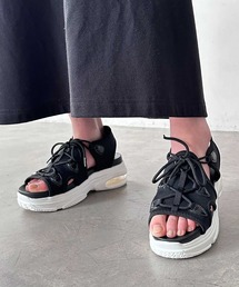 【a.v.v】レースアップスポーツサンダル