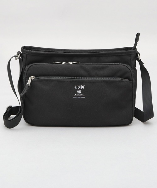 anello（アネロ）の「CABIN キャビン 撥水加工 10ポケット 多収納 ショルダーバッグ A5対応（ショルダーバッグ・レディース・グレイッシュベージュ/ブラック/スミクロ・FREE）」の17枚目の写真