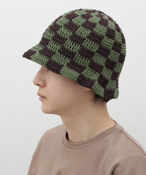 JOINT WORKS(ジョイントワークス)の「【BAL / バル】 HAND KNIT BUCKET HAT(ハット・メンズ・ブラック・FREE)」の6枚目の写真