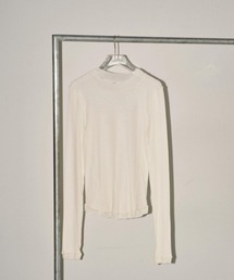 【新品タグ付き】TODAYFUL シアークルーネックロングTシャツ　クリーム色 シアーロングTシャツ（Tシャツ/カットソー）｜TODAYFUL
