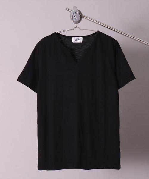フェイラー　キーネック　Tシャツ セール】(BB)【ユニセックス】スラブ キーネック Tシャツ（T