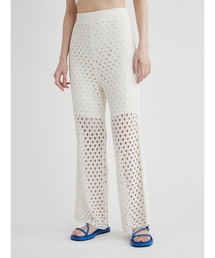 emmi | コイルヤーンメッシュニットパンツ(その他パンツ)