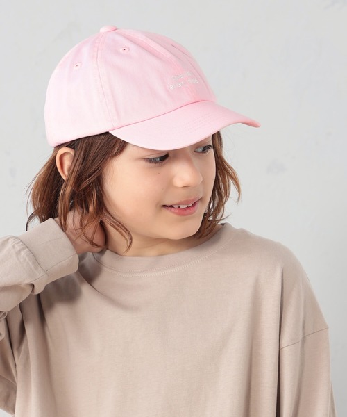 FOUND GOOD（ファウンドグッド）の「K/ロゴキャップ（キャップ・キッズ・ピンク系5/ブルー系5/ベージュ/ブラック・54cm/56cm）」の4枚目の写真